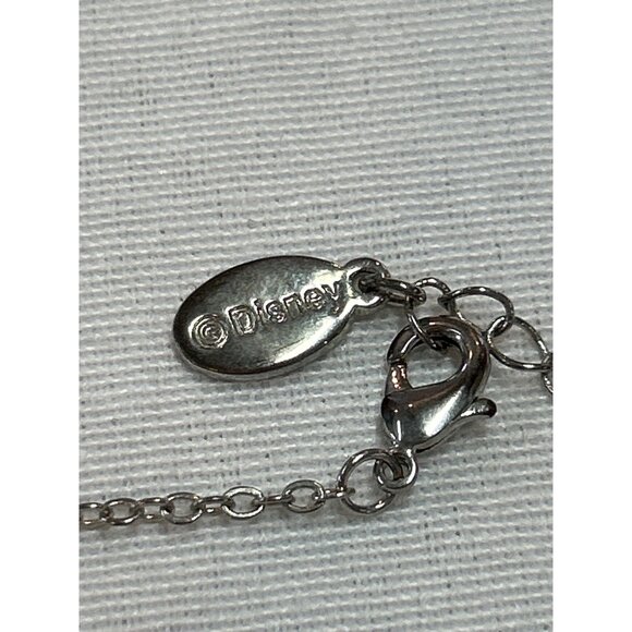 Disney Mickey Mouse Silver-Tone Necklace Adjustable Chain - Picture 7 of 7